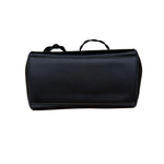 Chanel Vintage Black Mini Satin Flap Braided Shoulder Bag