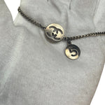 Chanel Vintage Double Medallion Charm Bracelet