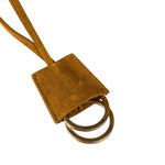 Balenciaga Rodeo Handbag Suede/Fleece Brown