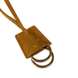 Balenciaga Rodeo Handbag Suede/Fleece Brown