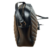 Yves Saint Laurent Black Leather Lou Camera Bag