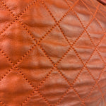 Chanel Orange Quilted Leather Large In The Mix Shopping Two-Way Tote 2011