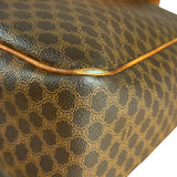 Celine Vintage Macadam Canvas Shoulder Tote