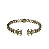 Chanel Gold Chain-Link Choker Necklace