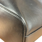 Gucci Black Leather Chain Hobo Bag