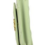 Chanel Green Quilted Leather 19 Flap Chain Card Holder 2021