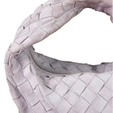 Bottega Veneta Chalk Suede Mini Jodie Handbag