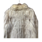 Vintage Off-White Saga Fox Fur Coat