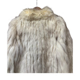 Vintage Off-White Saga Fox Fur Coat