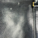 Coach Black Leather Large Duffle