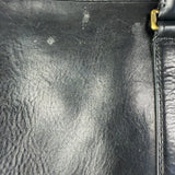 Coach Black Leather Large Duffle