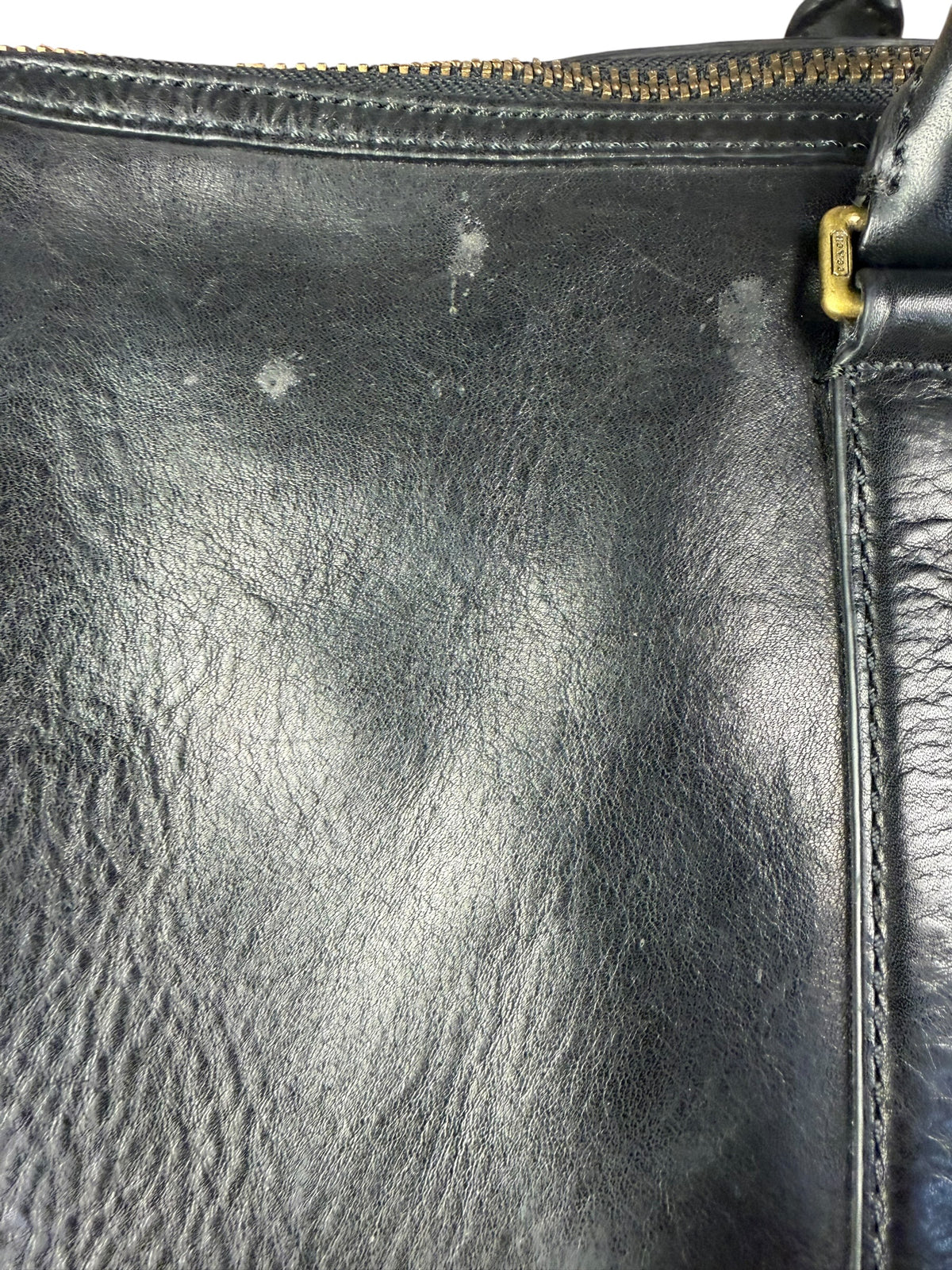 Coach Black Leather Large Duffle