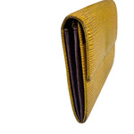 Louis Vuitton Yellow Epi Leather Long Wallet