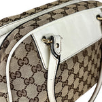 Gucci GG Canvas Trophy Boston Bag