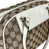 Gucci GG Canvas Trophy Boston Bag