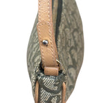Christian Dior Vintage Olive Green Oblique Saddle Pochette
