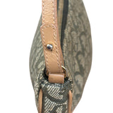 Christian Dior Vintage Olive Green Oblique Saddle Pochette