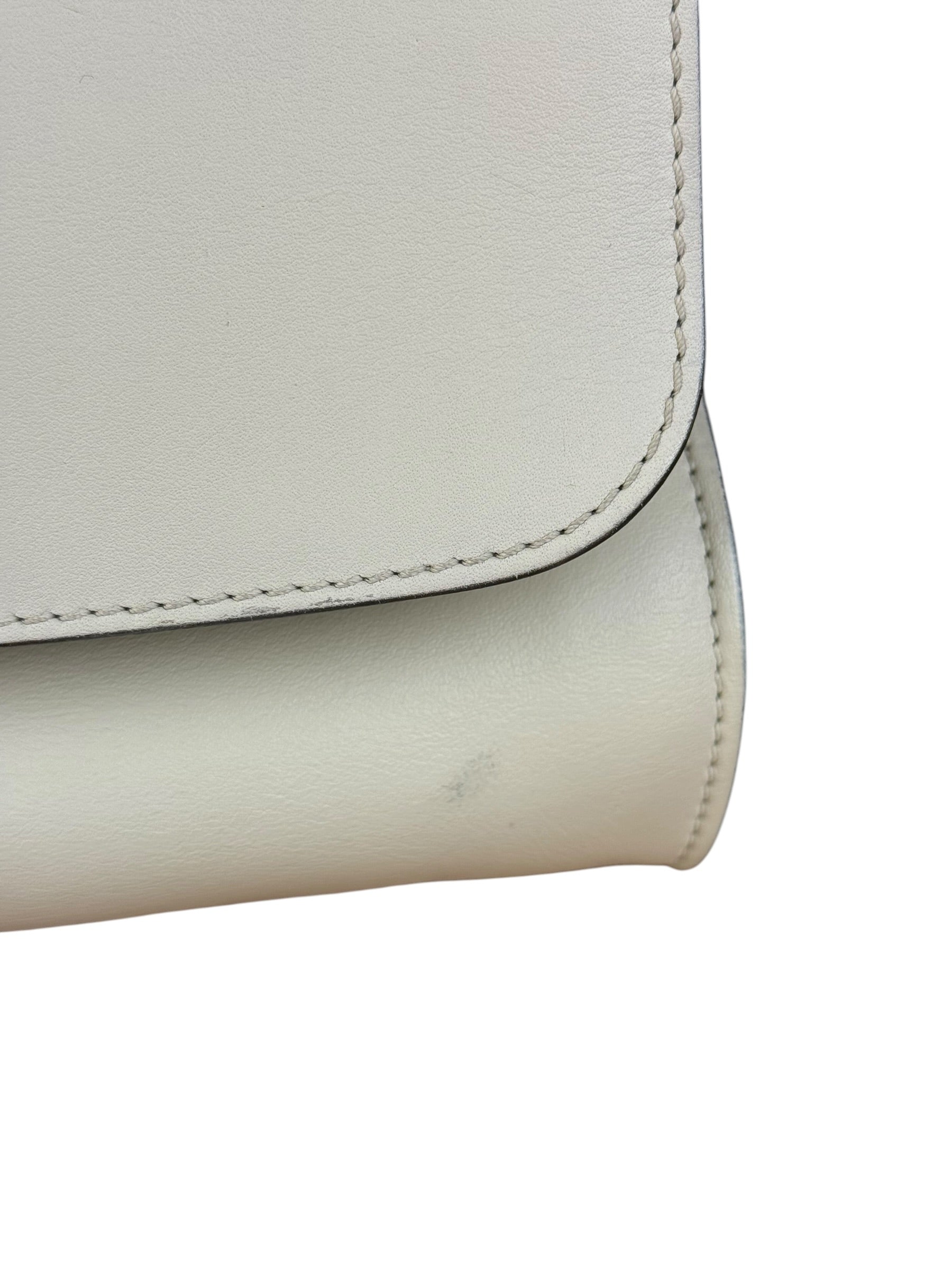 Celine Trapeze Leather 2Way Python Handle Handbag