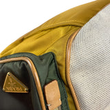 Prada Multicolor Leather Trim Sac Multi-Poches Crossbody Bag