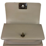 Chanel Beige Leather Boy Stingray Flap Bag 2013