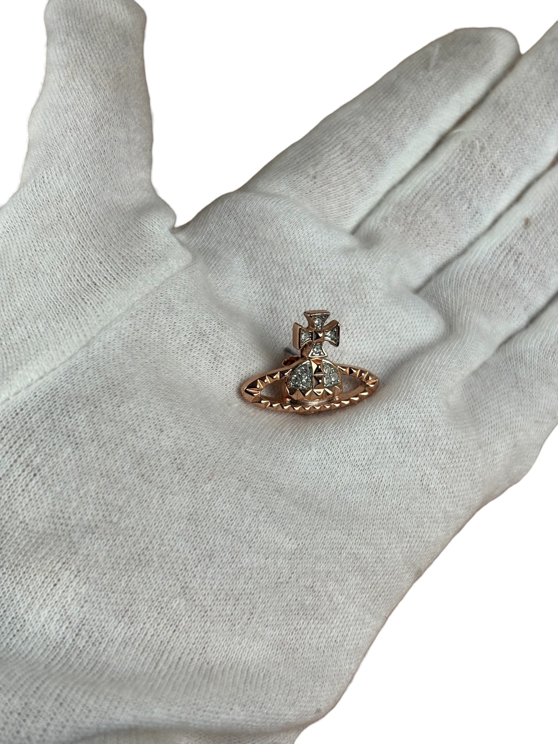 Vivienne Westwood Mayfair Bas Relief Stud Earrings