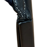 Loewe Anagram Black Leather Heel Crossbody Pochette