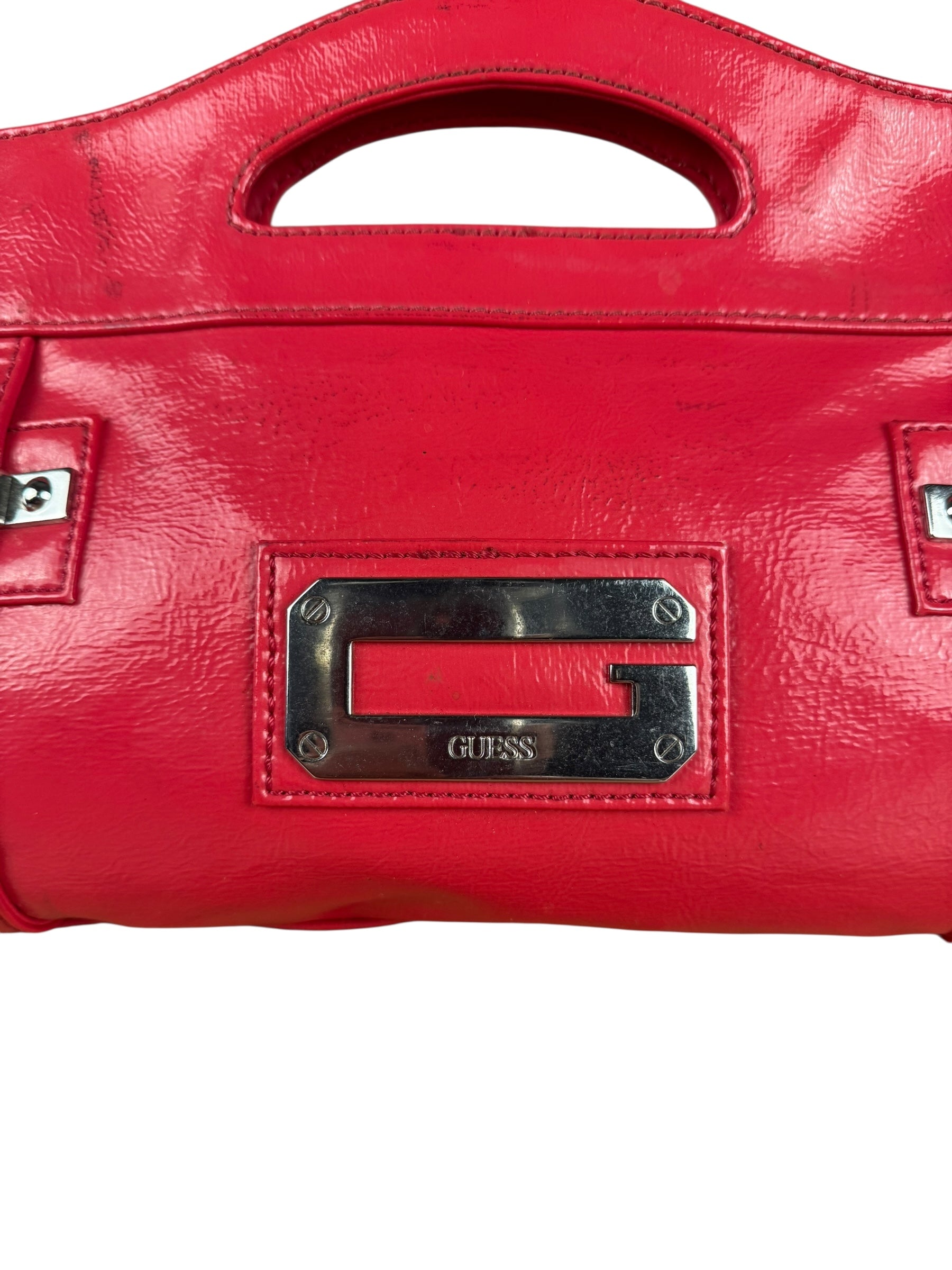 Guess Y2K Pink G Logo Top Handle Bag