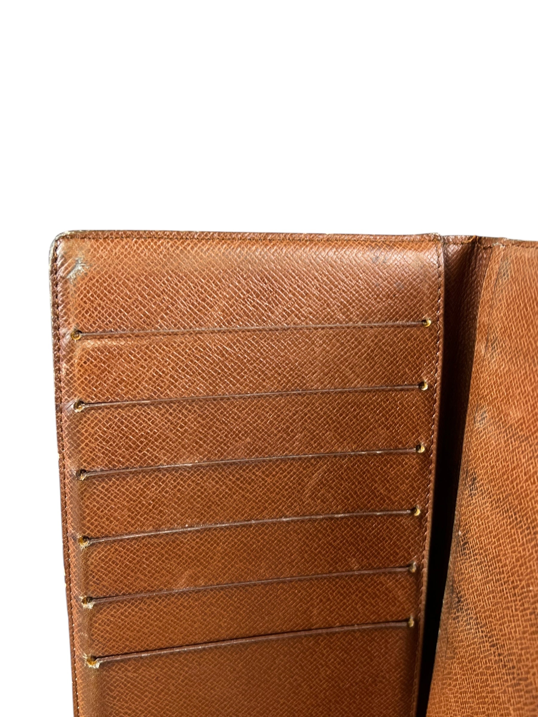 Louis Vuitton Monogram Flat Long Wallet