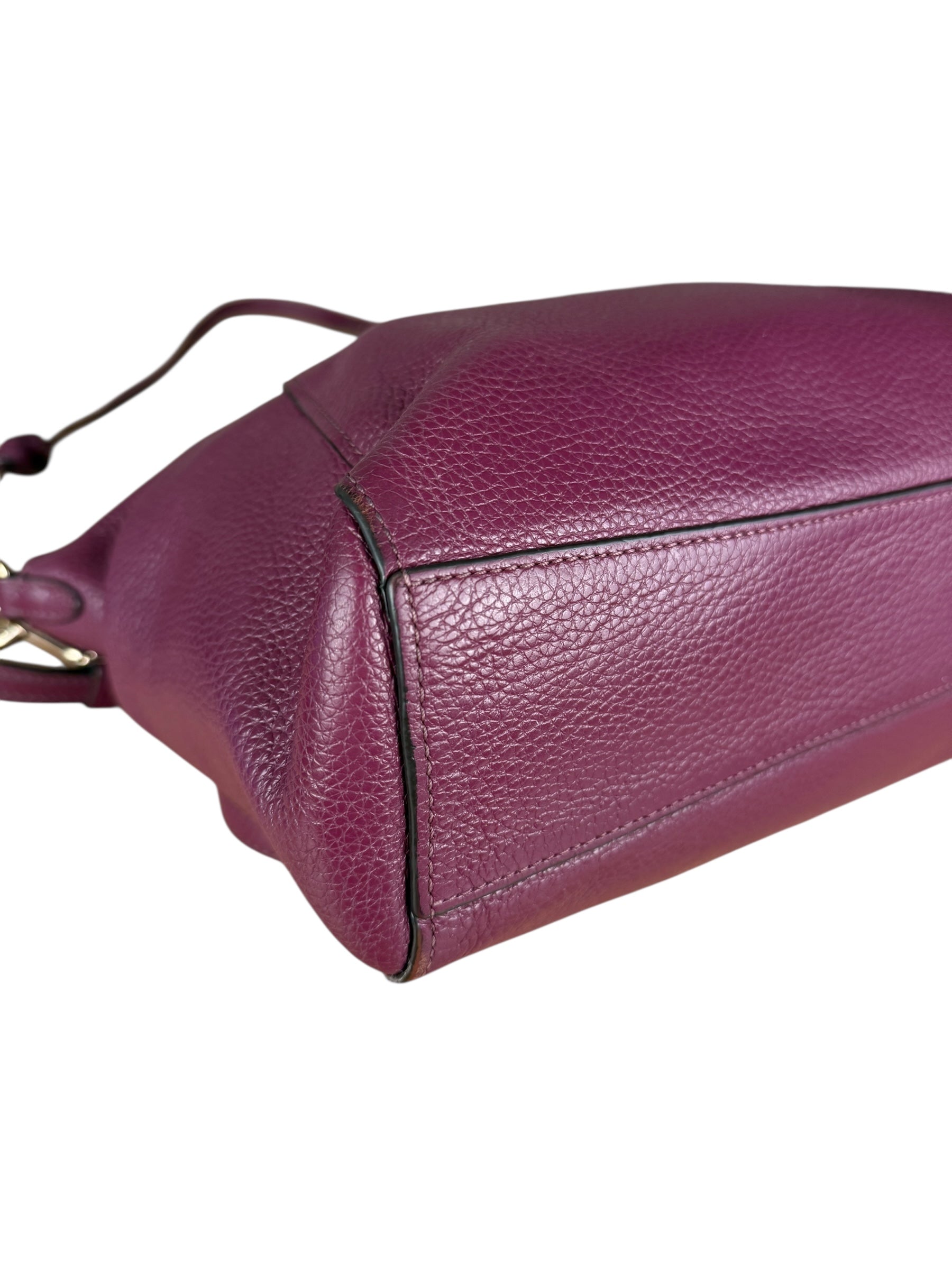 Coach Purple Top Handle Crossbody Bag
