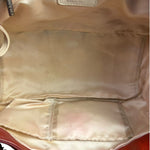 Chanel Burgundy East West Accordion Flap Bag