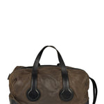 Celine Brown/Black Leather Bowling Bag