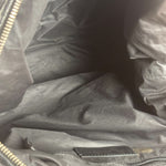 YSL Vintage Black Nylon Top Handle Bag