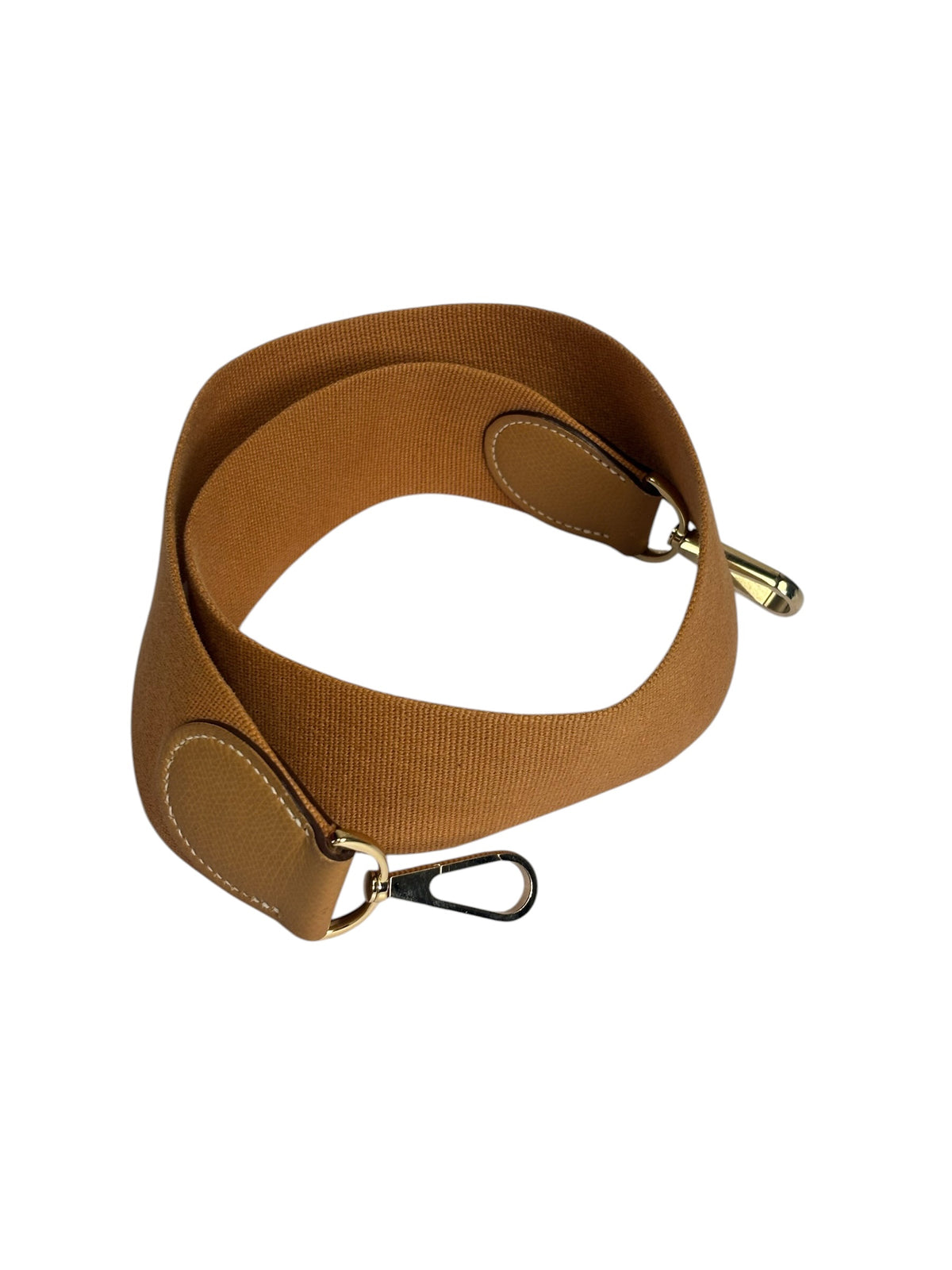 Hermes Brown Leather Trim Evelyne 2004