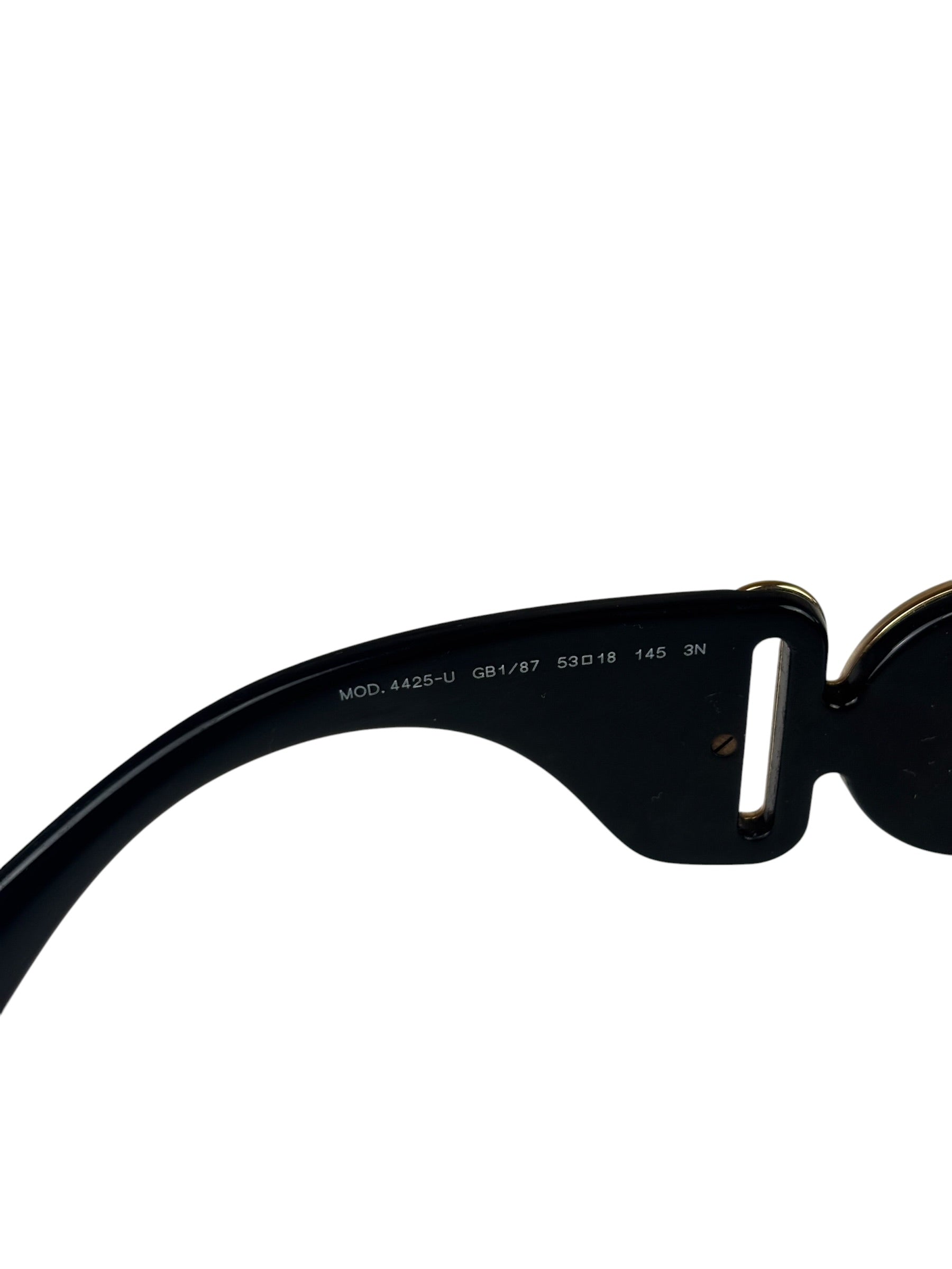 Versace Black Medusa Biggie Sunglasses 4425-U