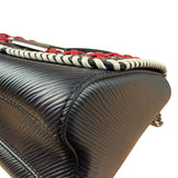 Louis Vuitton Multi Color Epi Leather Embroidered Twist Shoulder Bag