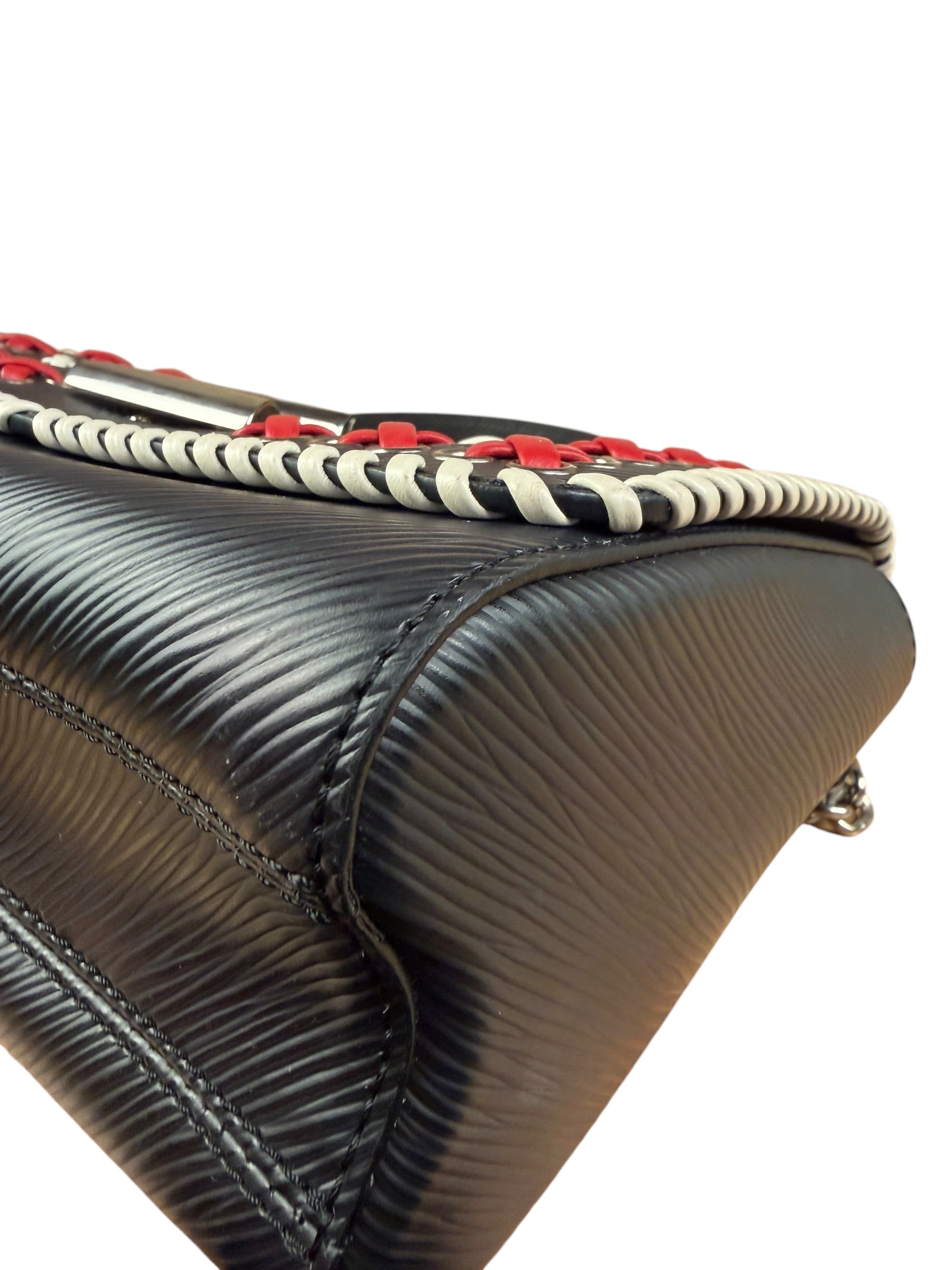 Louis Vuitton Multi Color Epi Leather Embroidered Twist Shoulder Bag