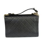 Chanel Black Leather Paris-Cuba Click Flap Bag 2017