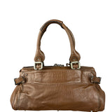 Chloe Vintage Brown Paddington Leather Handbag