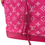 Louis Vuitton Monogram Denim Noefull MM Tote Pink