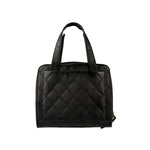 Chanel Black Leather Wild Stitch Tote Bag 2002