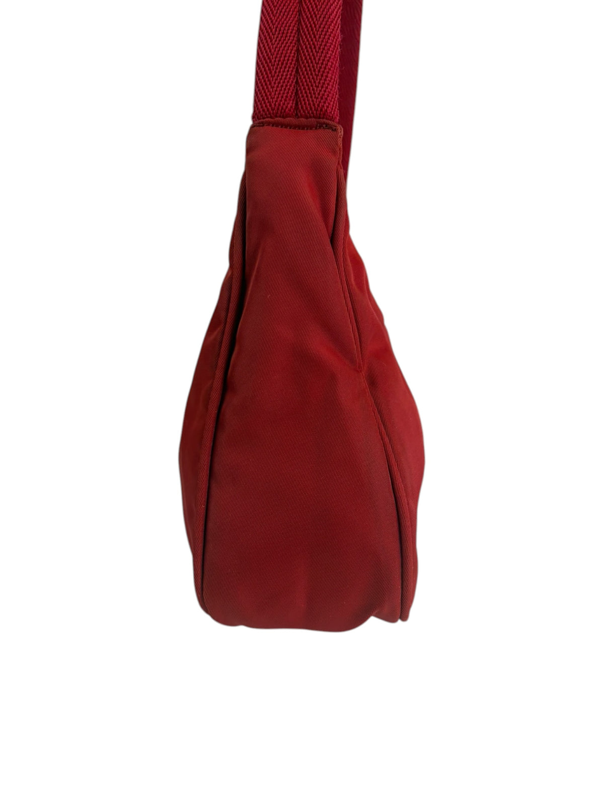 Prada Red Tessuto Nylon Pochette