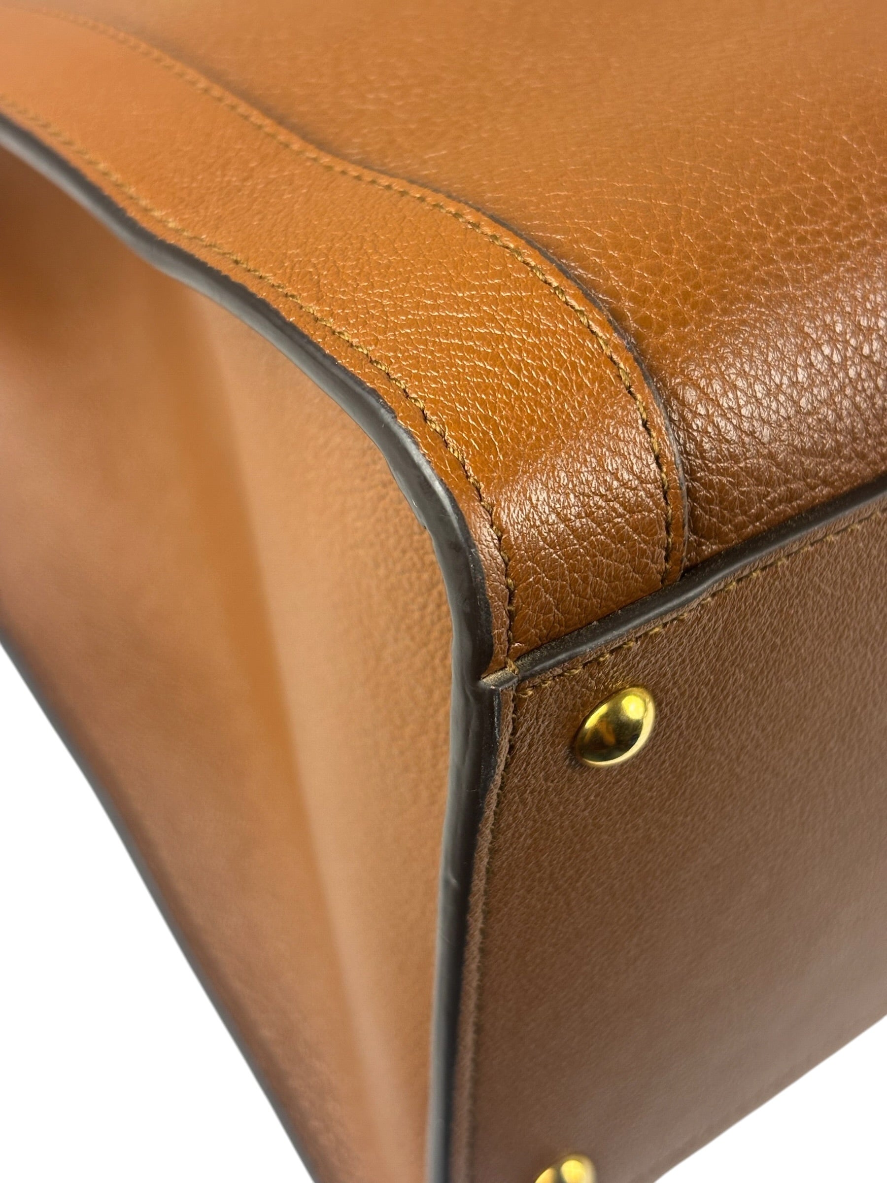 Gucci Diana Large Brown Tote Bamboo Handles