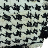 Chanel Tweed Woven Medium Classic Double Flap Bag 2014