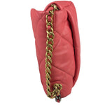 Chanel Pink Quilted Lambskin Flap Bag 2020