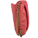 Chanel Pink Quilted Lambskin Flap Bag 2020