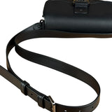 Christian Dior Black Leather Gallup Mini Shoulder Bag