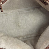 Gucci Tan Brown Leather Bamboo Handle Boston Bag