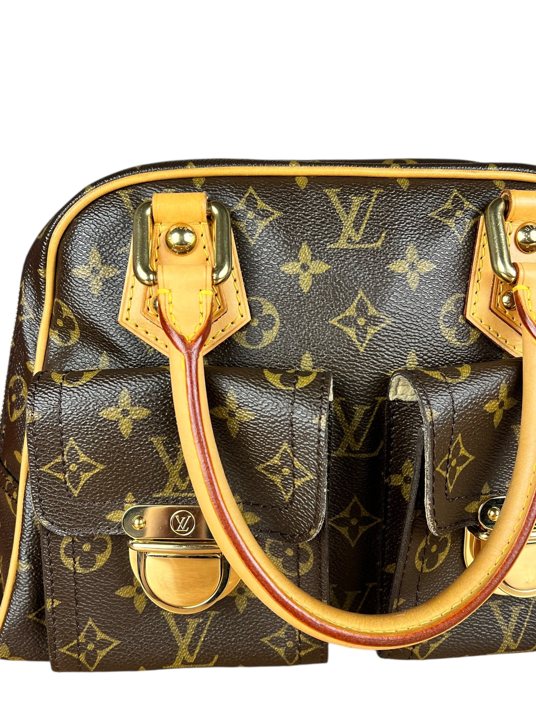 Louis Vuitton Monogram Manhatten Handbag PM