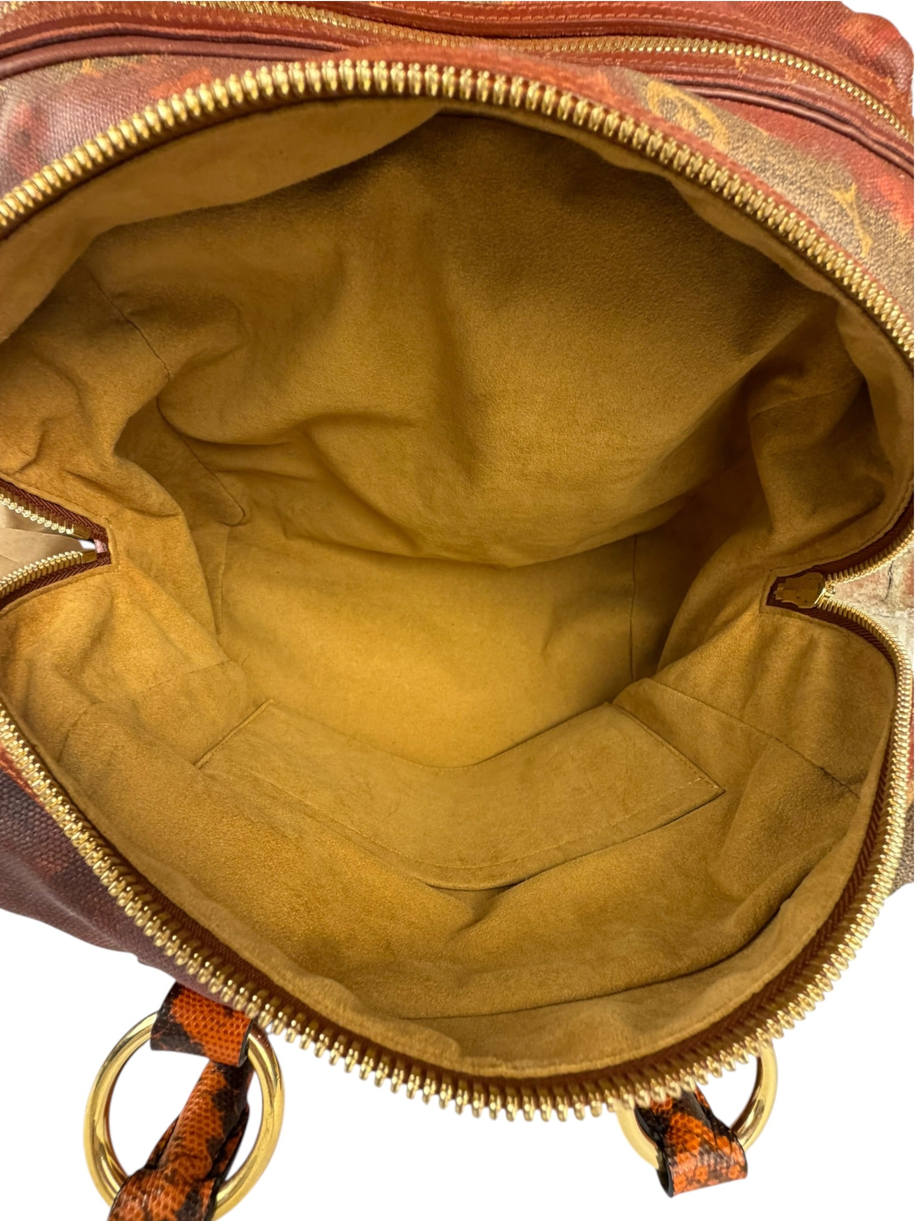Louis Vuitton Multicolor Leather Mancrazy Jokes Handbag