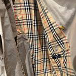 Burberry Long Button-Up Trench Coat